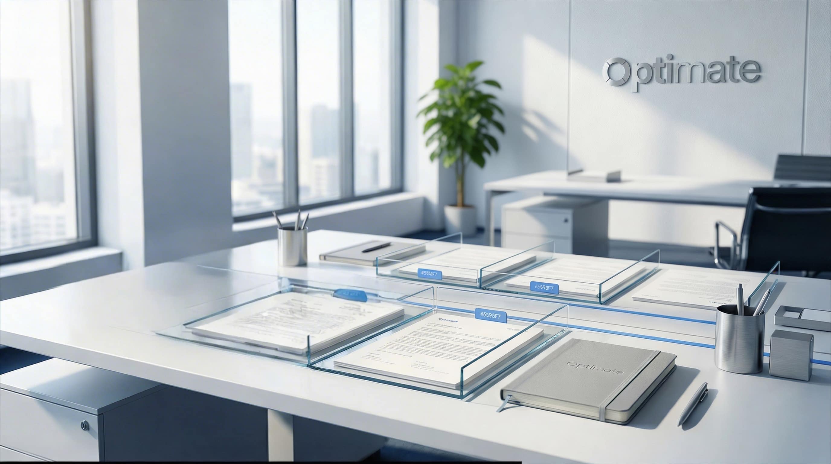 A team lead handing off a project to a team member, representing structured delegation